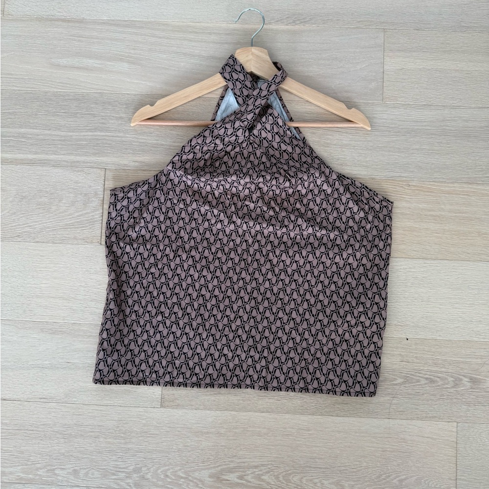 Chic Halter Neck Women Top